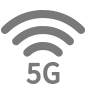 WiFi & 5G connectivity
